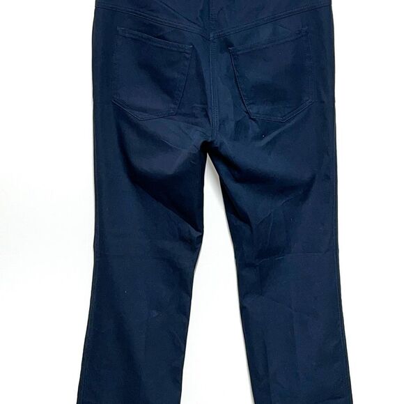 ESCADA Dark Blue 5 pocket Straight Leg Mid Rise Stretch Cotton Pants Sz 36 US 6 - Picture 2 of 8